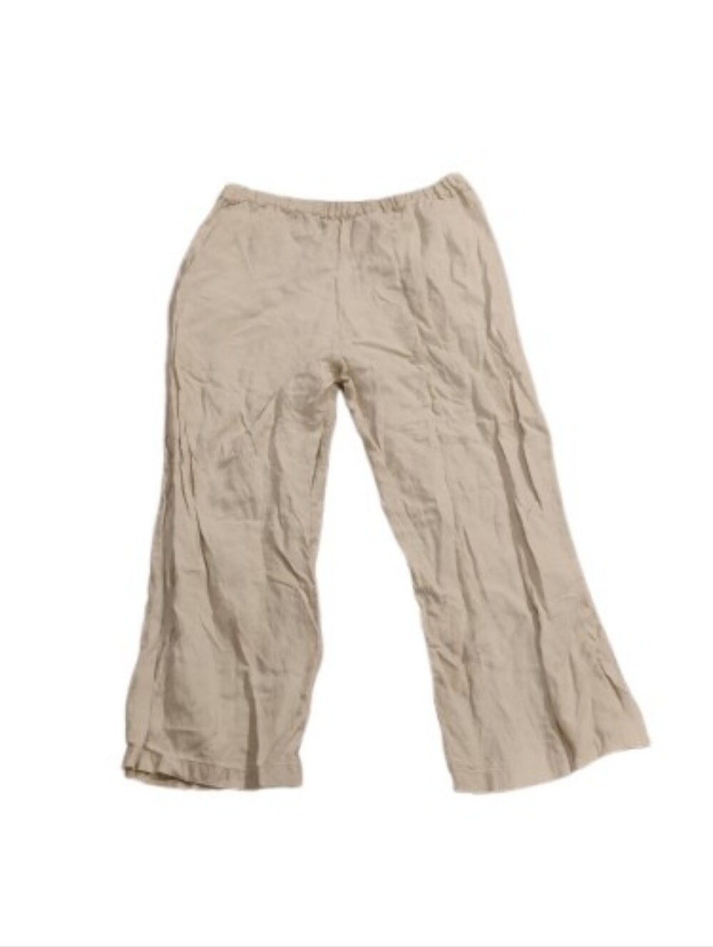 CP Shades Womens Linen Wide Leg Pants Sz M